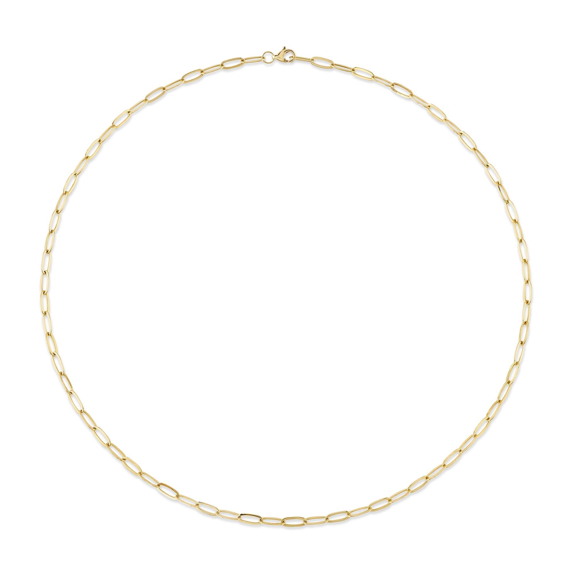 PAPER CLIP LINK NECKLACE