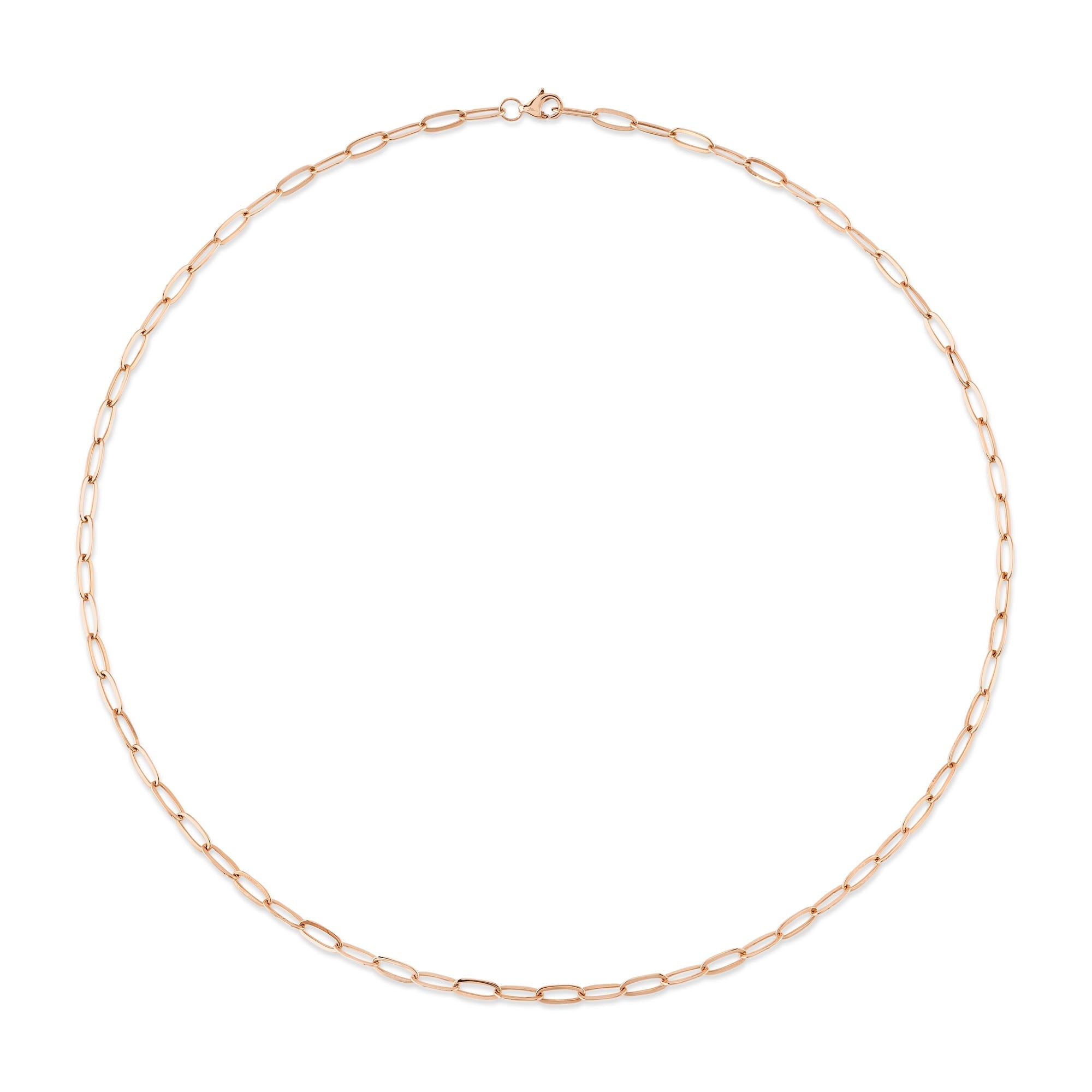 PAPER CLIP LINK NECKLACE