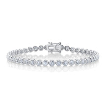 3.53CT DIAMOND BEZEL TENNIS BRACELET