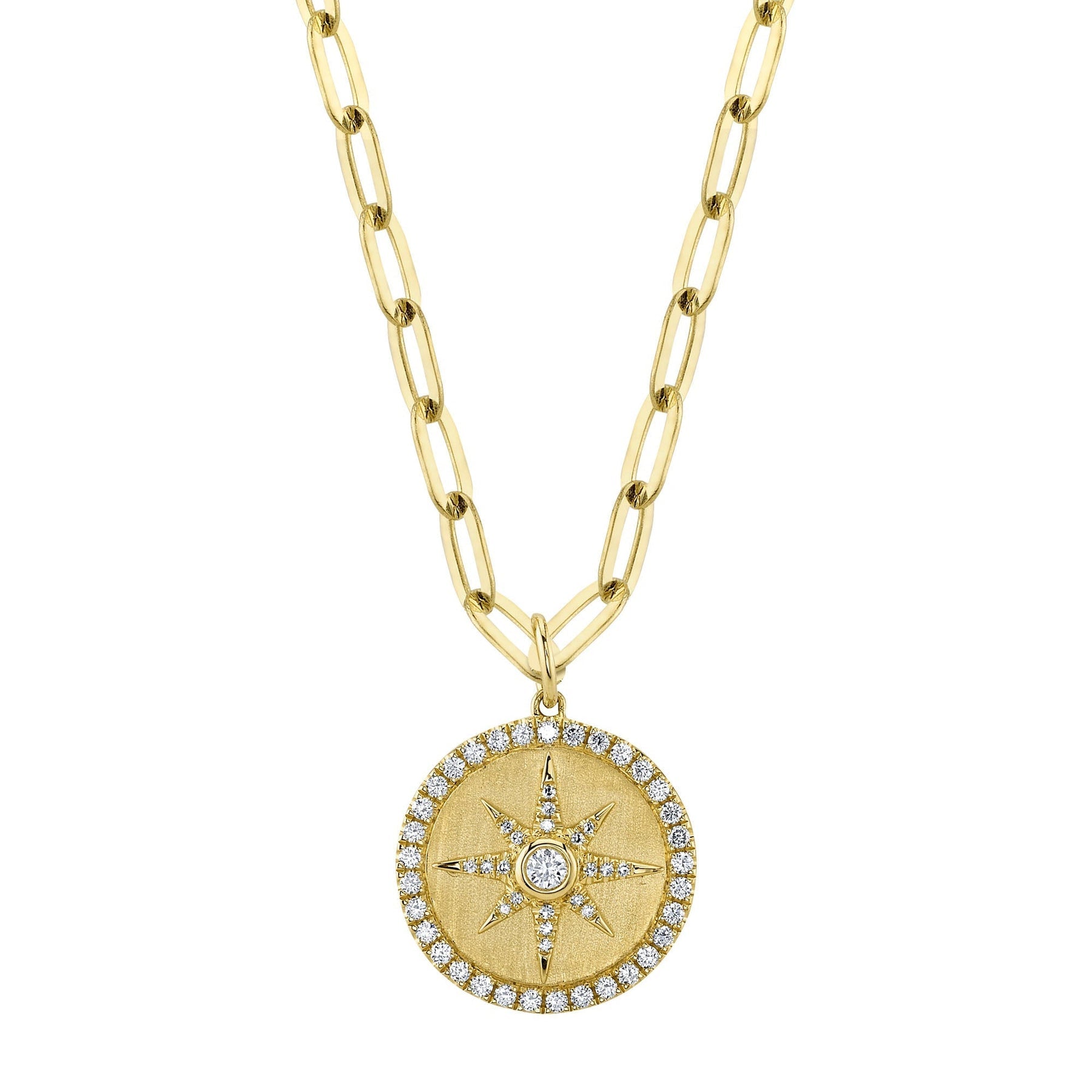 0-43ct-diamond-star-paper-clip-link-necklace