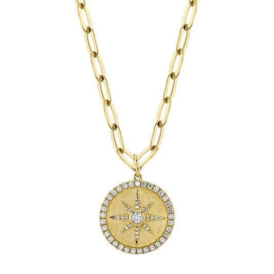 0-43ct-diamond-star-paper-clip-link-necklace