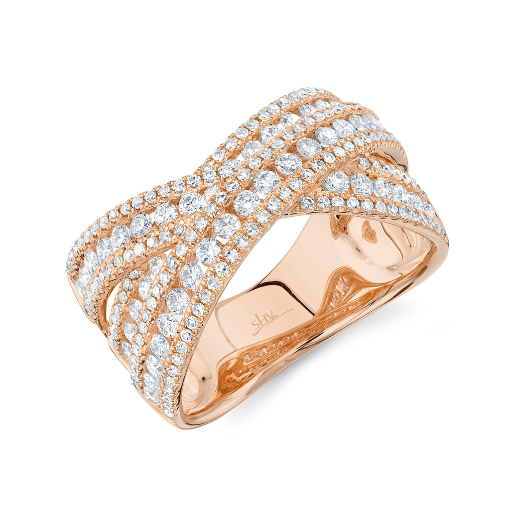 1.22CT DIAMOND BRIDGE RING