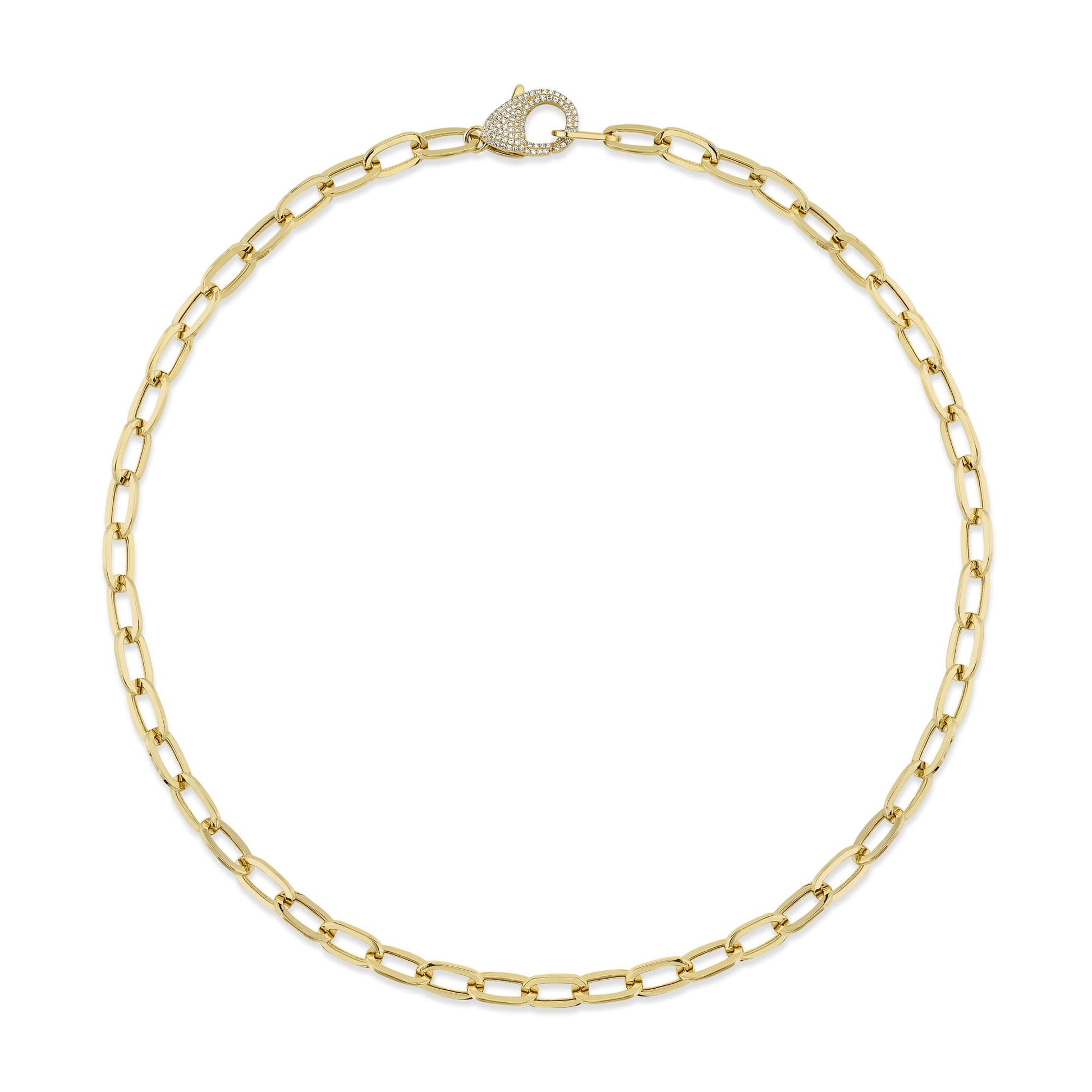 shy-creation-0-42ct-diamond-paper-clip-link-necklace-sc55023441
