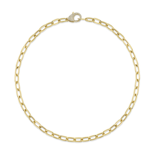 shy-creation-0-42ct-diamond-paper-clip-link-necklace-sc55023441