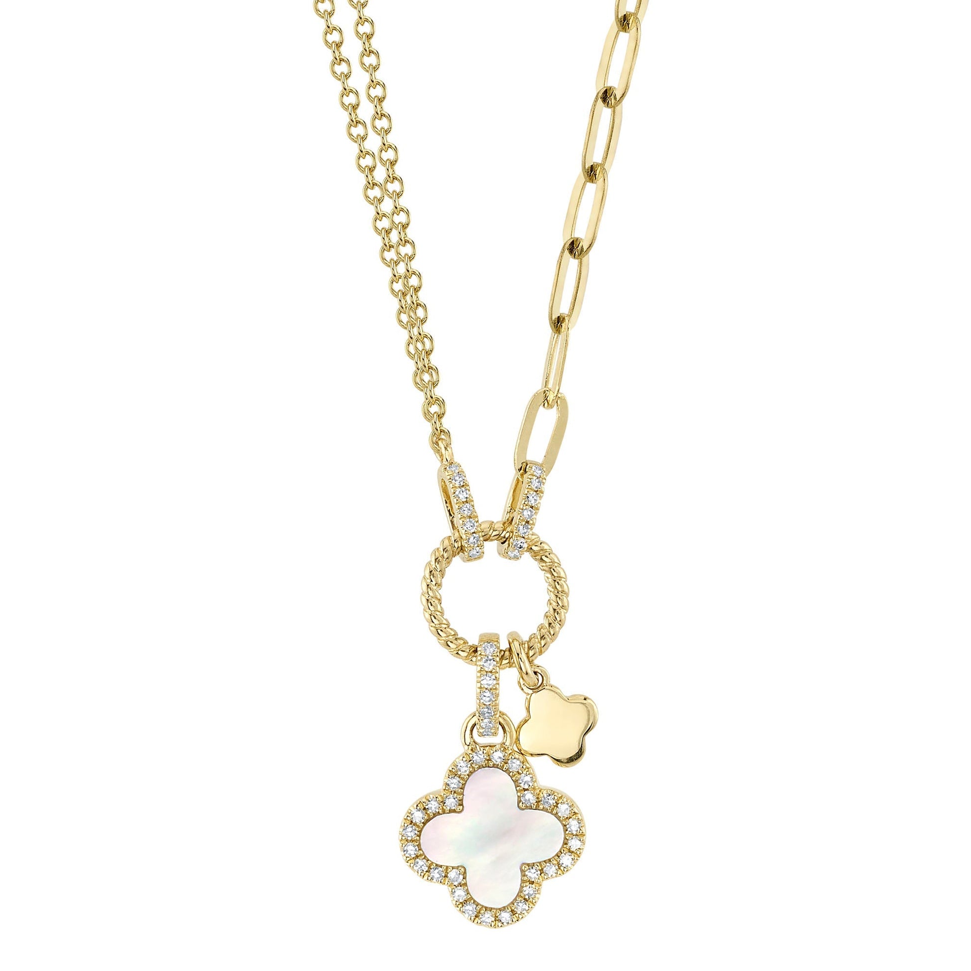 0-12ct-diamond-0-54ct-mother-of-pearl-clover-paper-clip-link-necklace-1