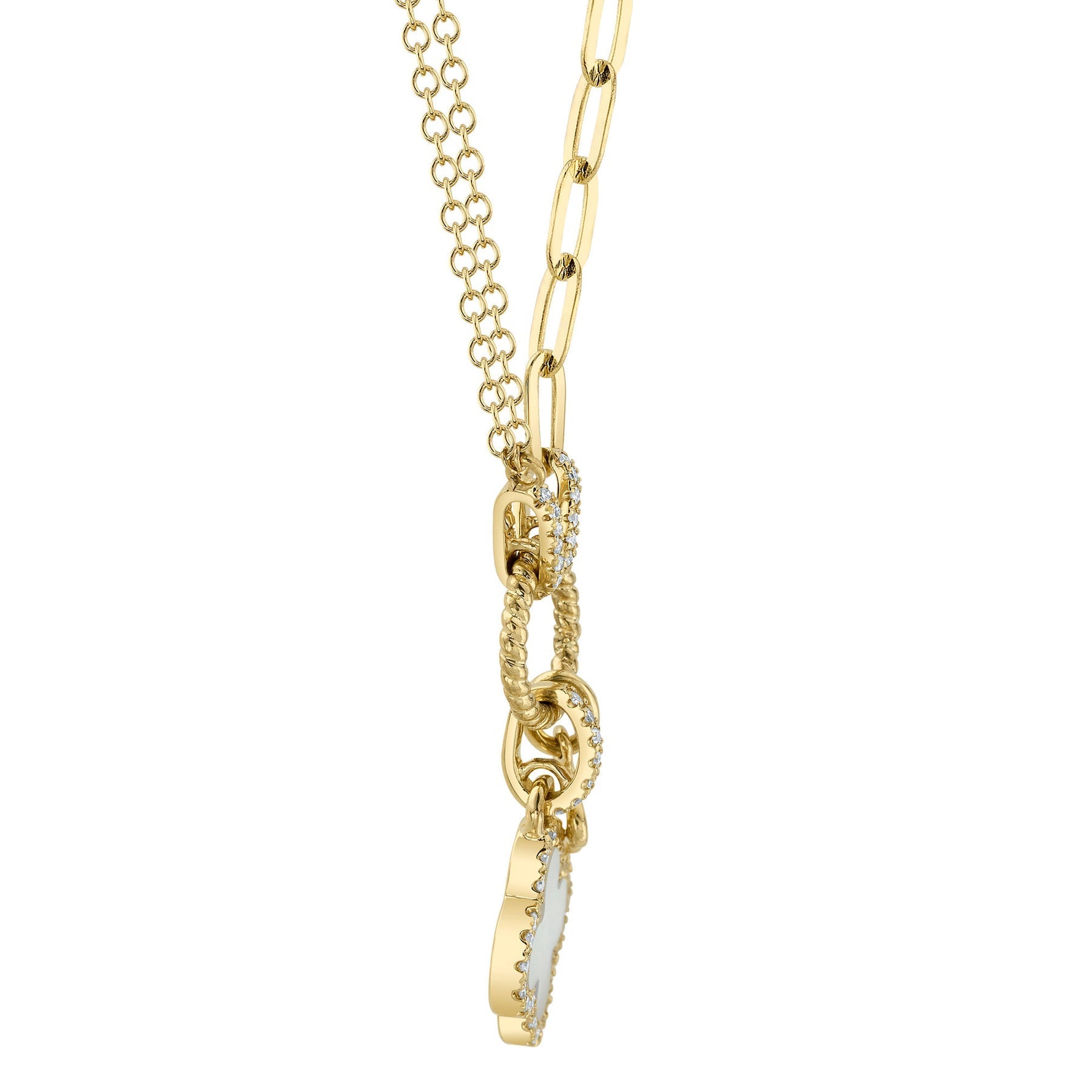 0-12ct-diamond-0-54ct-mother-of-pearl-clover-paper-clip-link-necklace
