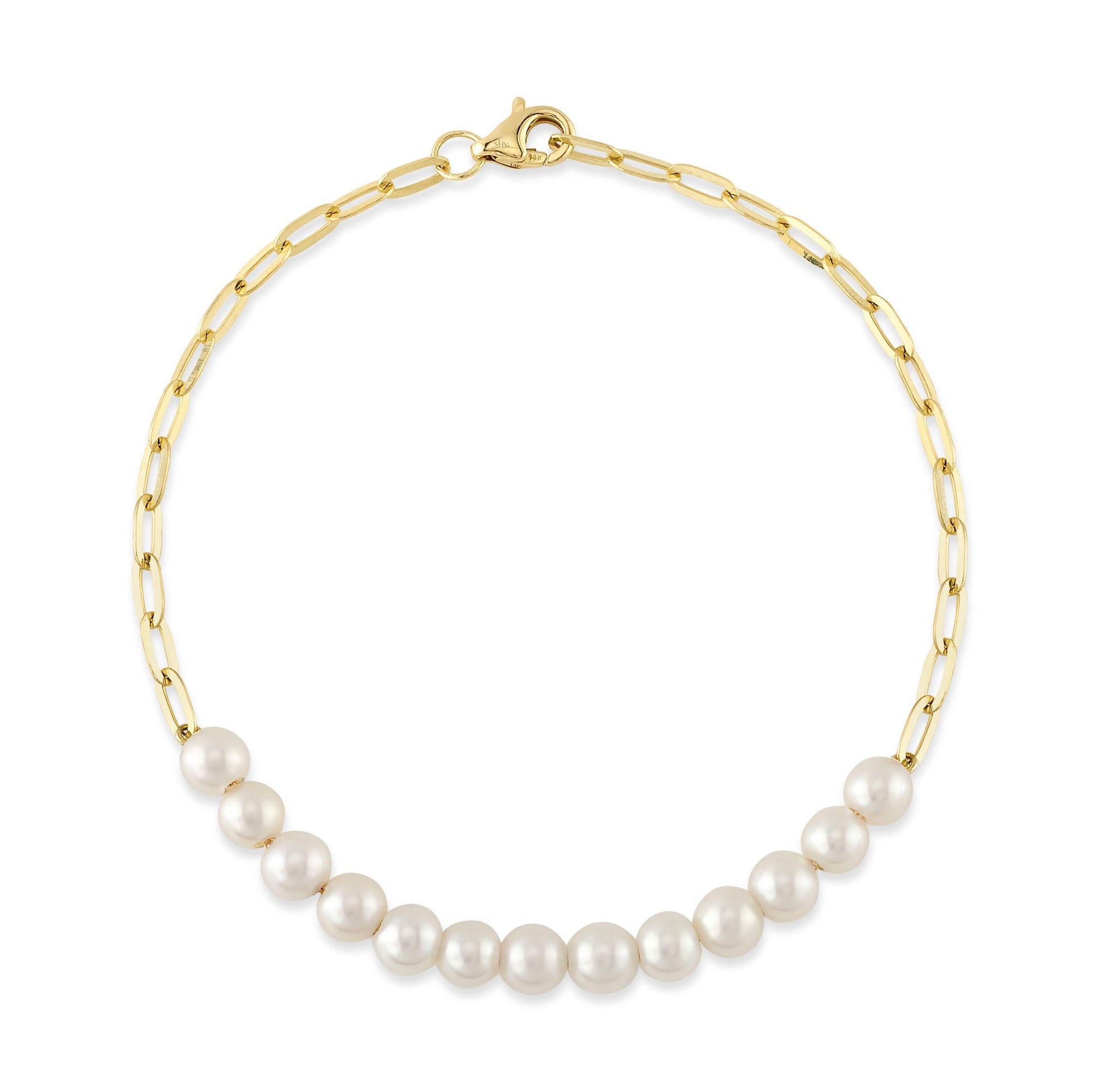 cultured-pearl-paper-clip-link-bracelet SC55023493