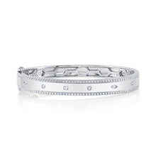 1.08CT DIAMOND BAGUETTE MARQUISE BANGLE