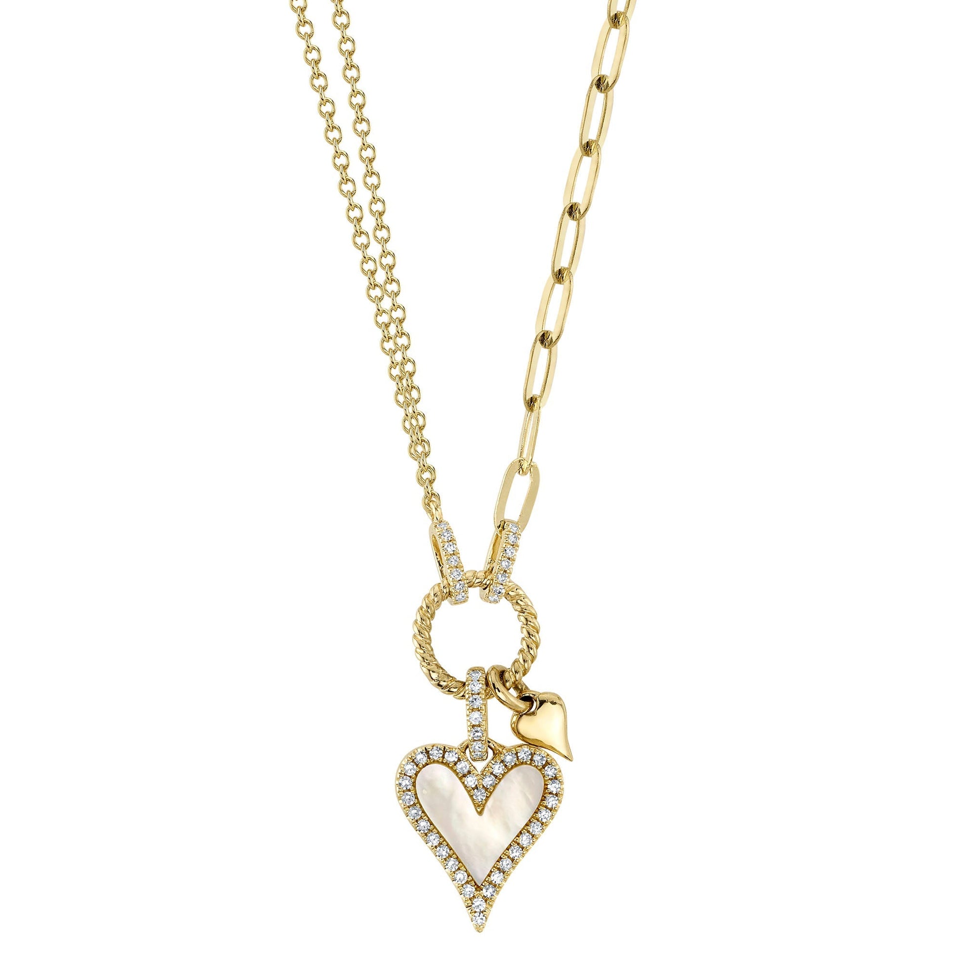 0-13ct-diamond-0-41ct-mother-of-pearl-heart-paper-clip-link-necklace-1