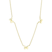 Shy Creation 0.23Ct Diamond Butterfly Necklace SC55024047