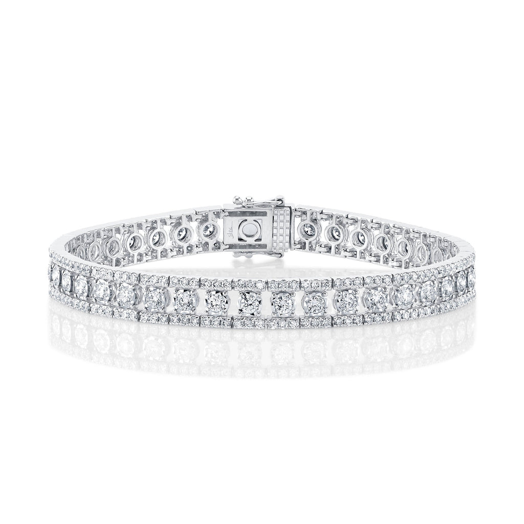 4.70CT DIAMOND TENNIS BRACELET
