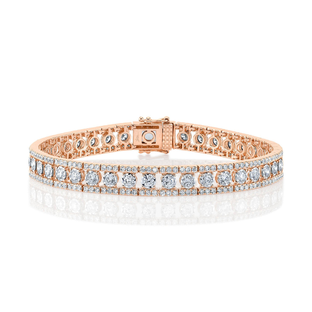 4.70CT DIAMOND TENNIS BRACELET