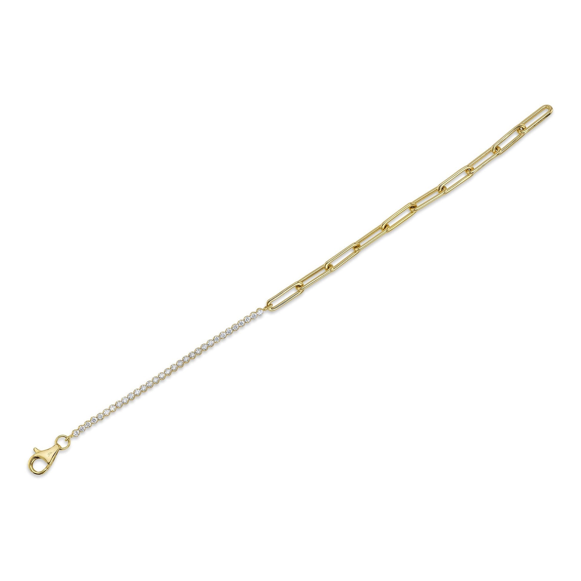 0-66ct-diamond-paper-clip-link-bracelet SC55024348