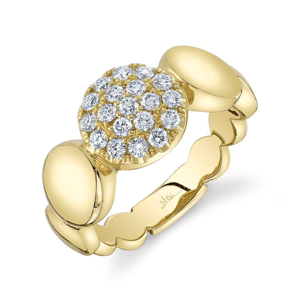 0.51CT DIAMOND CIRCLE RING