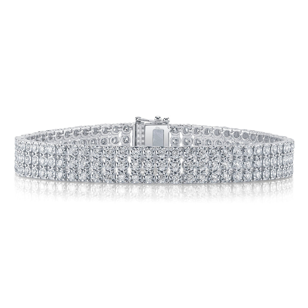 3.70CT DIAMOND TENNIS BRACELET