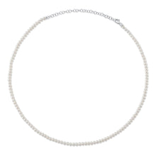 CULTURED PEARL TENNIS NECKLACE