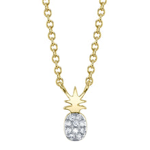 Shy Creation 0.03Ct Diamond Pineapple Necklace SC55025564RD