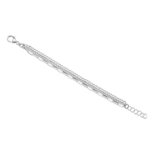 1.23CT DIAMOND TENNIS PAPER CLIP LINK BRACELET