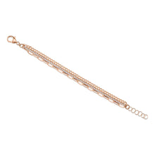 1.23CT DIAMOND TENNIS PAPER CLIP LINK BRACELET