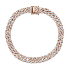 3.72CT DIAMOND LINK BRACELET