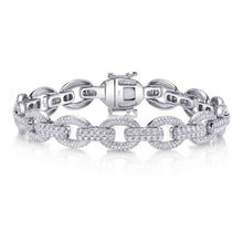 3.82CT DIAMOND LINK BRACELET
