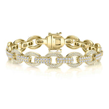 3.82CT DIAMOND LINK BRACELET