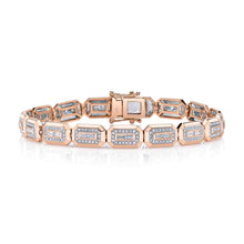 1.46CT DIAMOND BAGUETTE BRACELET