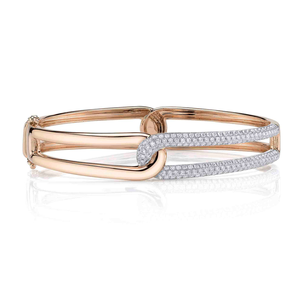 1.45CT DIAMOND PAVE BANGLE