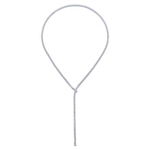 9.17CT DIAMOND TENNIS NECKLACE