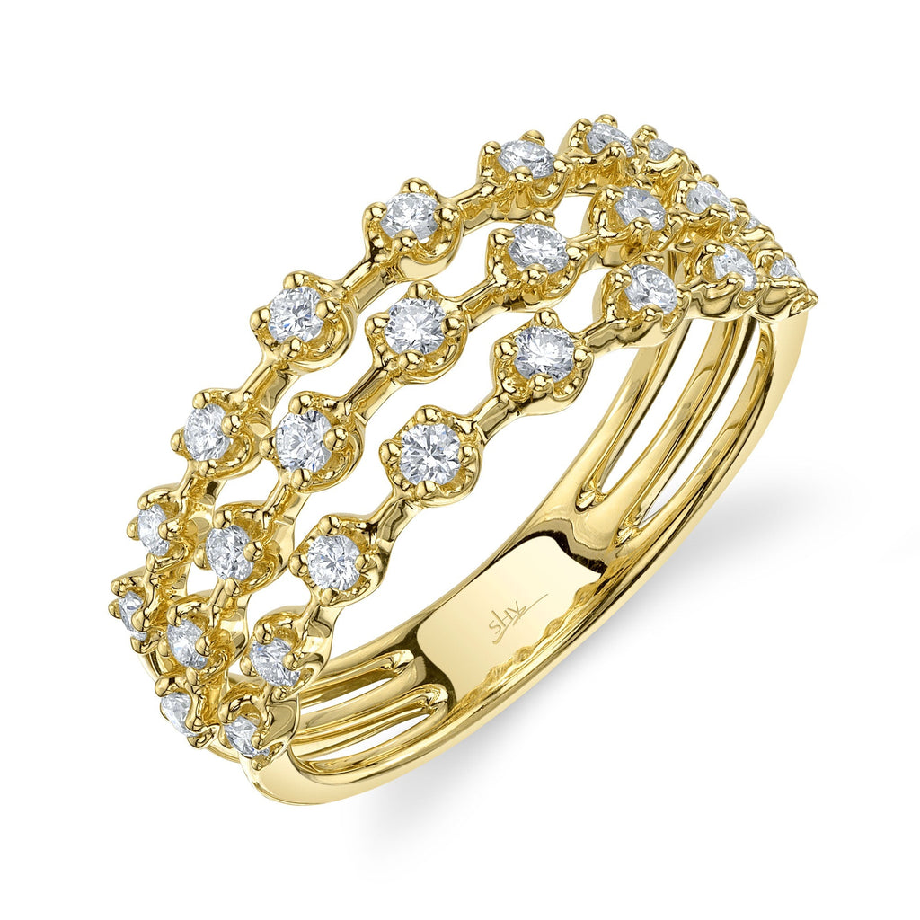 0.45CT DIAMOND CROWN SETTING RING