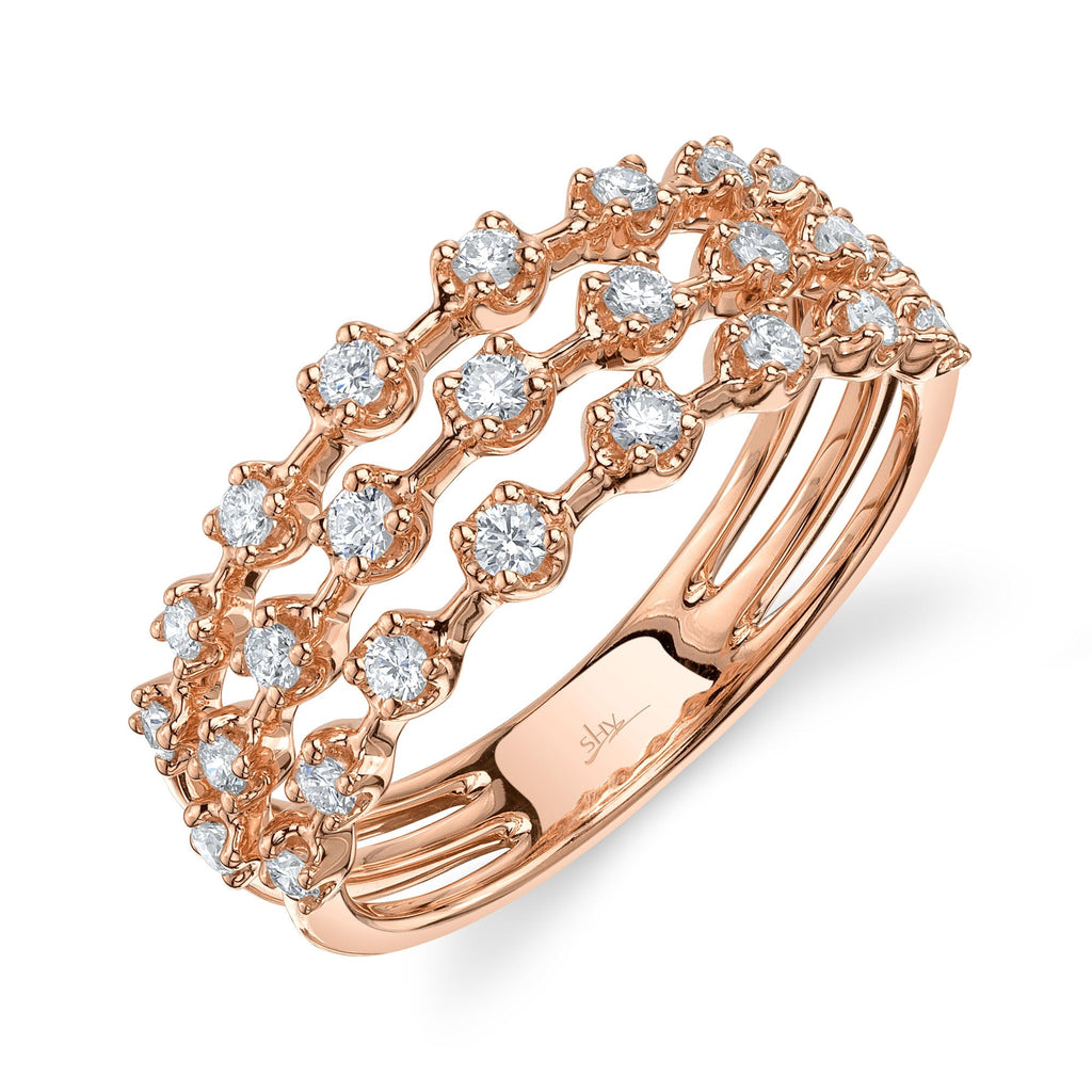 0.45CT DIAMOND CROWN SETTING RING