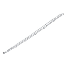 Shy Creation 0.12Ct Diamonds By The Yard Sparkle Faceted Ball Chain Bracelet SC55028727