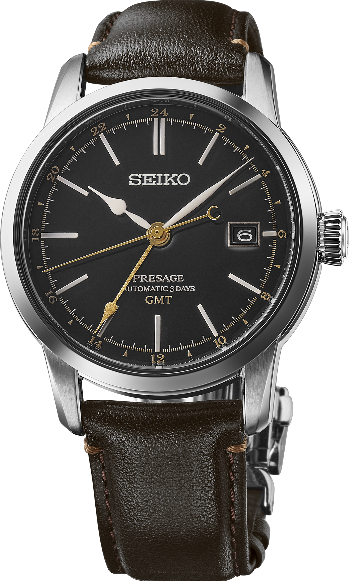 Seiko Presage Craftsmanship Series Urushi Lacquer Gmt SPB447