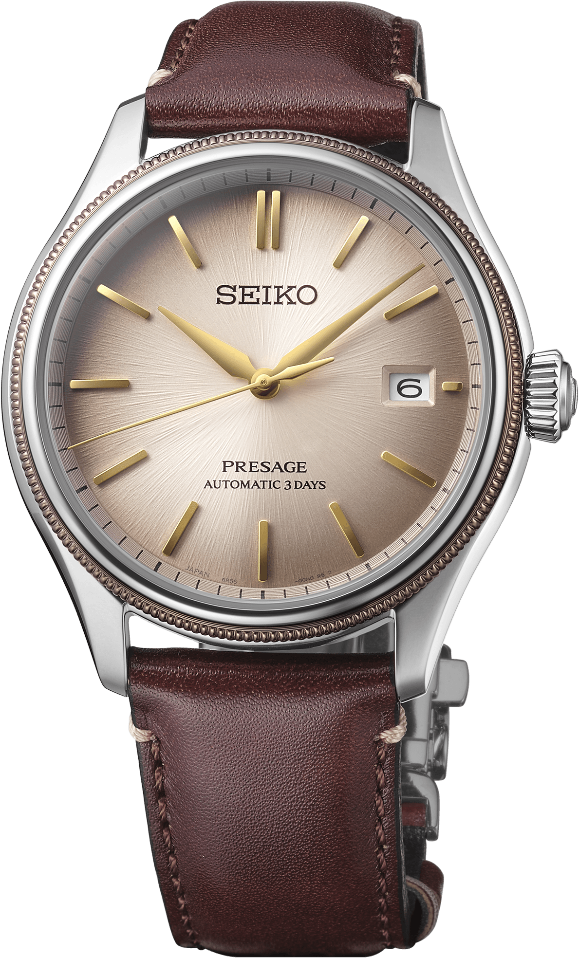 Seiko Presage Classic Series Upcycled Leather Strap Limited Edition SPB529