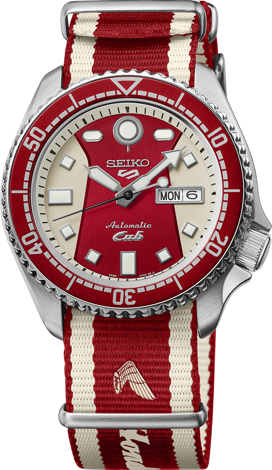 Seiko 5 Sports Honda Super Cub U.S. Limited Edition SRPL23