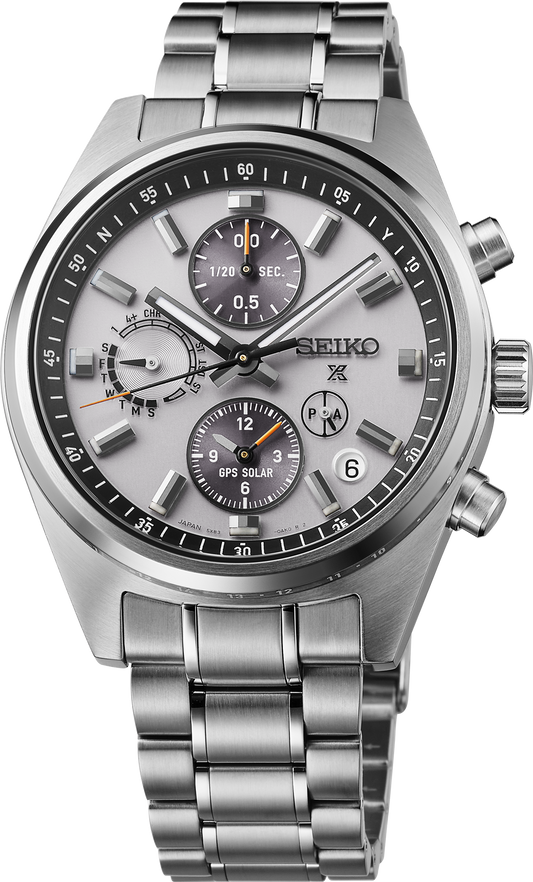 Seiko Prospex Speedtimer Gps Solar Dual-Time Chronograph SSH165
