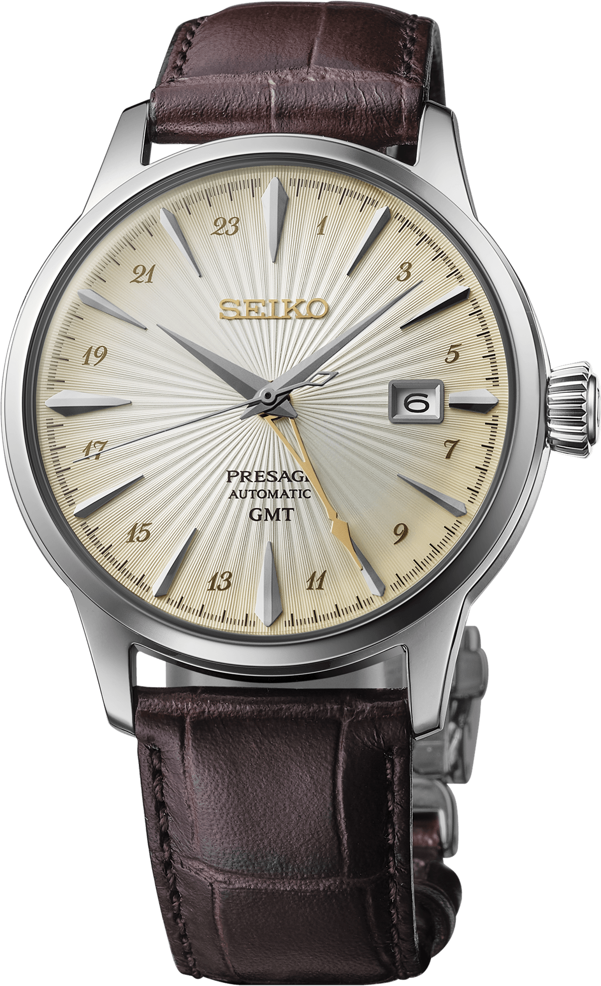 Seiko Presage Cocktail Time GMT Watch SSK041