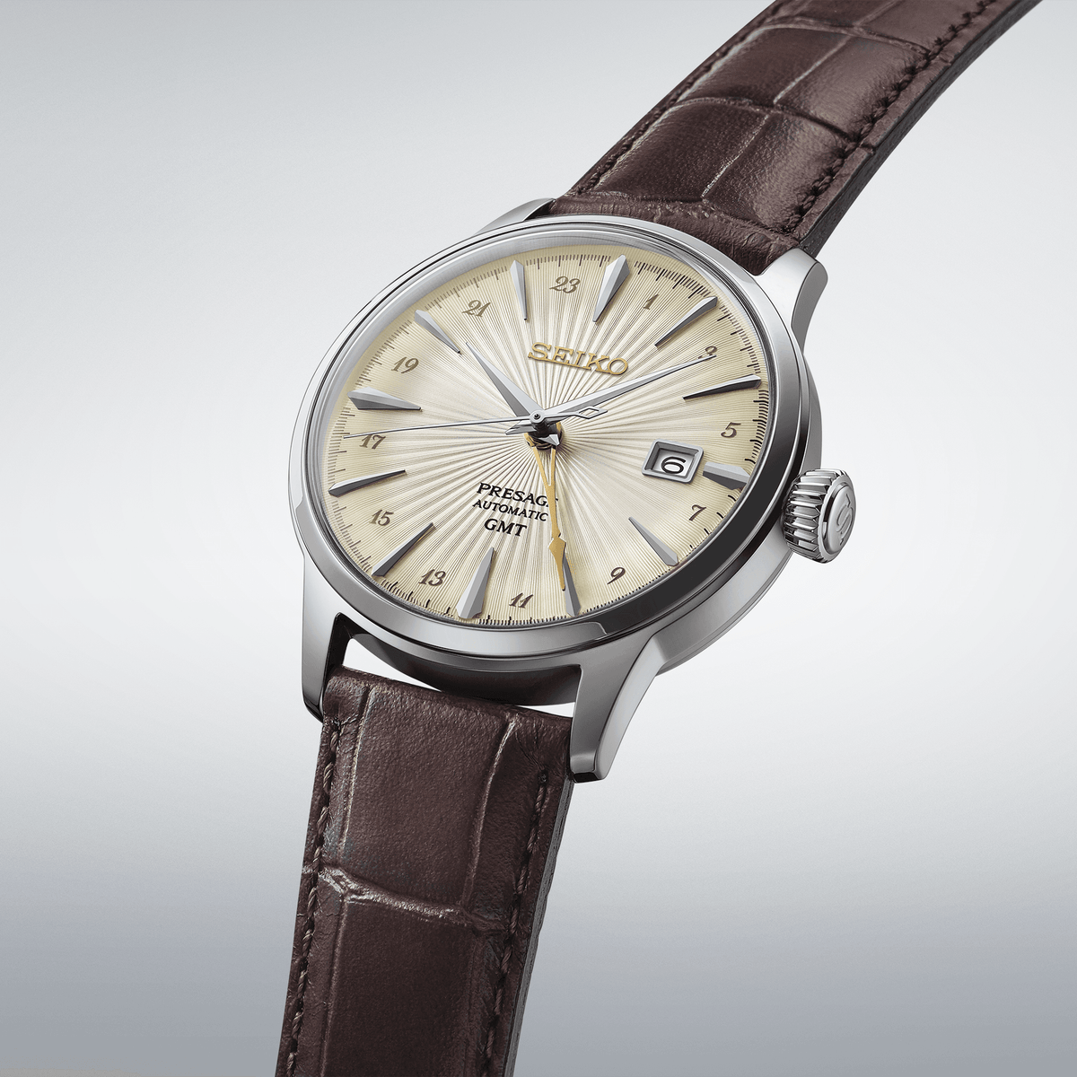 Seiko Presage Cocktail Time GMT Watch SSK041