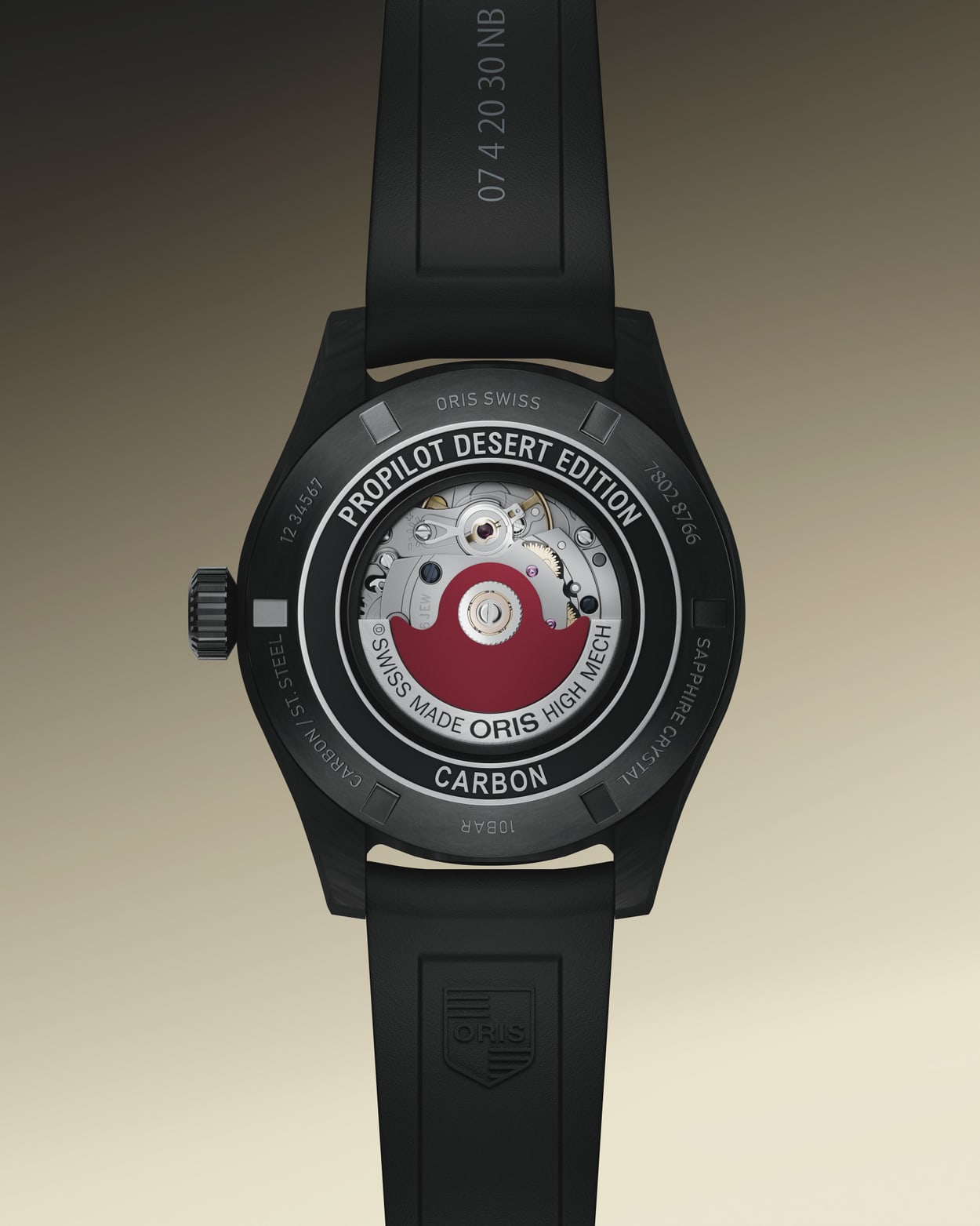 Oris ProPilot Desert Edition Automatic Watch 01 733 7802 8766-07 4 20 30GLC