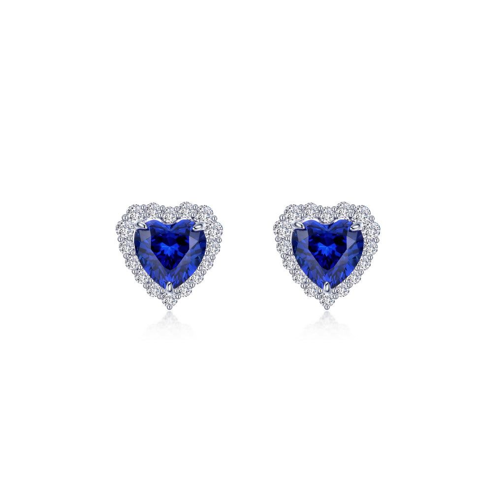 Lafonn Kaleidoscope Heart Sapphire #34 Sap Earring SYE014SP00