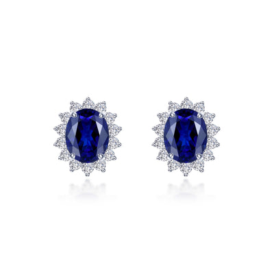 Lafonn Kaleidoscope Blue Sapphire Earring SYE028SP00