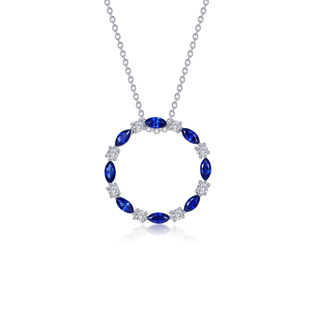 Lafonn Kaleidoscope Blue Necklace SYN018SP20