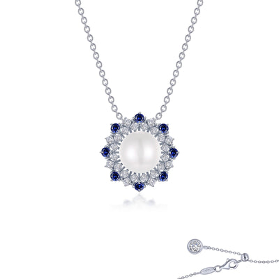 Lafonn Kaleidoscope Sapphire Necklace SYN026SP20