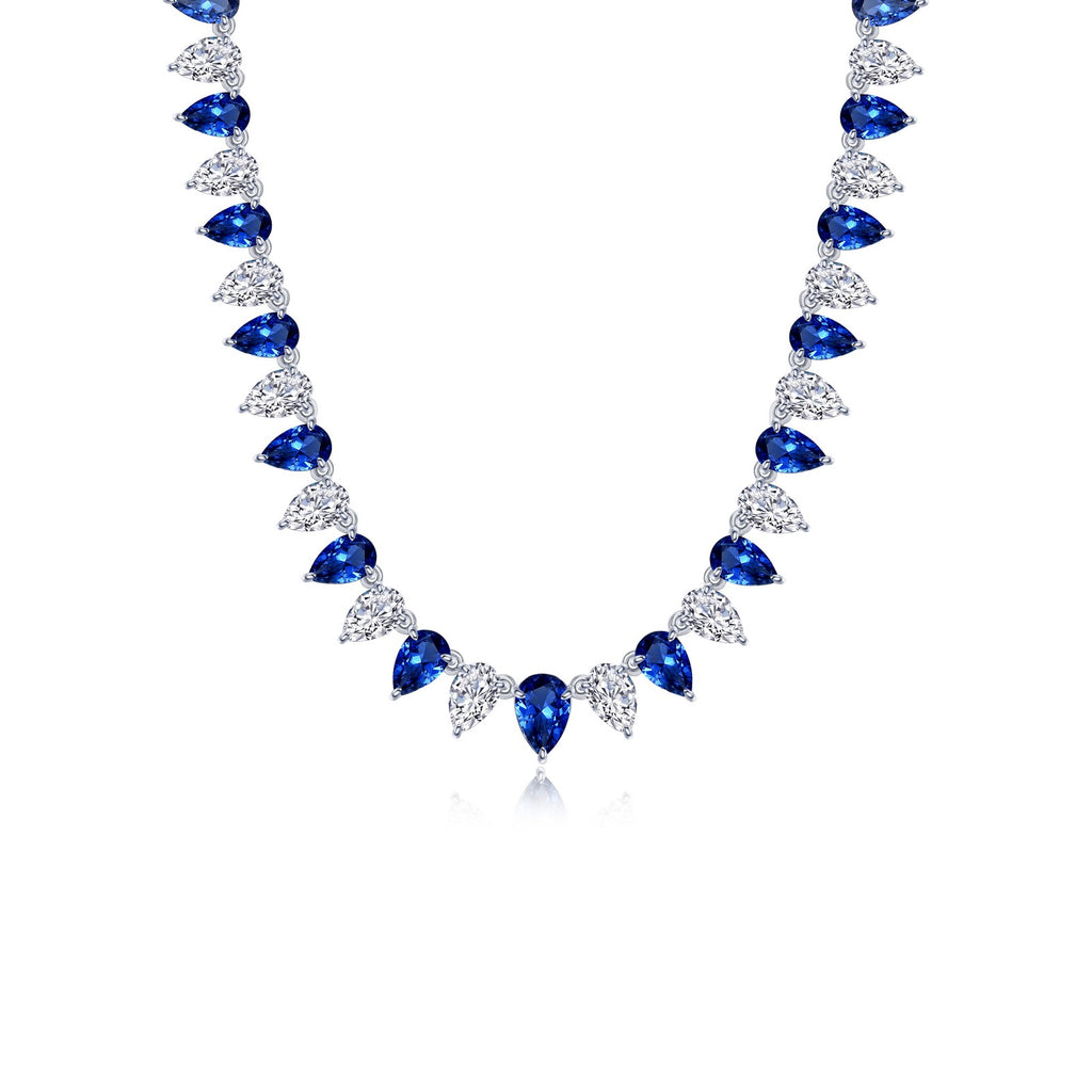 Lafonn Kaleidoscope Sapphire Necklace SYN029SP16