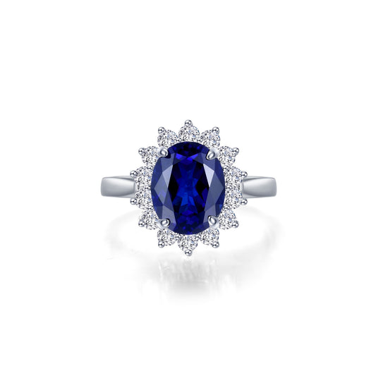 Lafonn Kaleidoscope Blue Sapphire Ring SYR022SP06