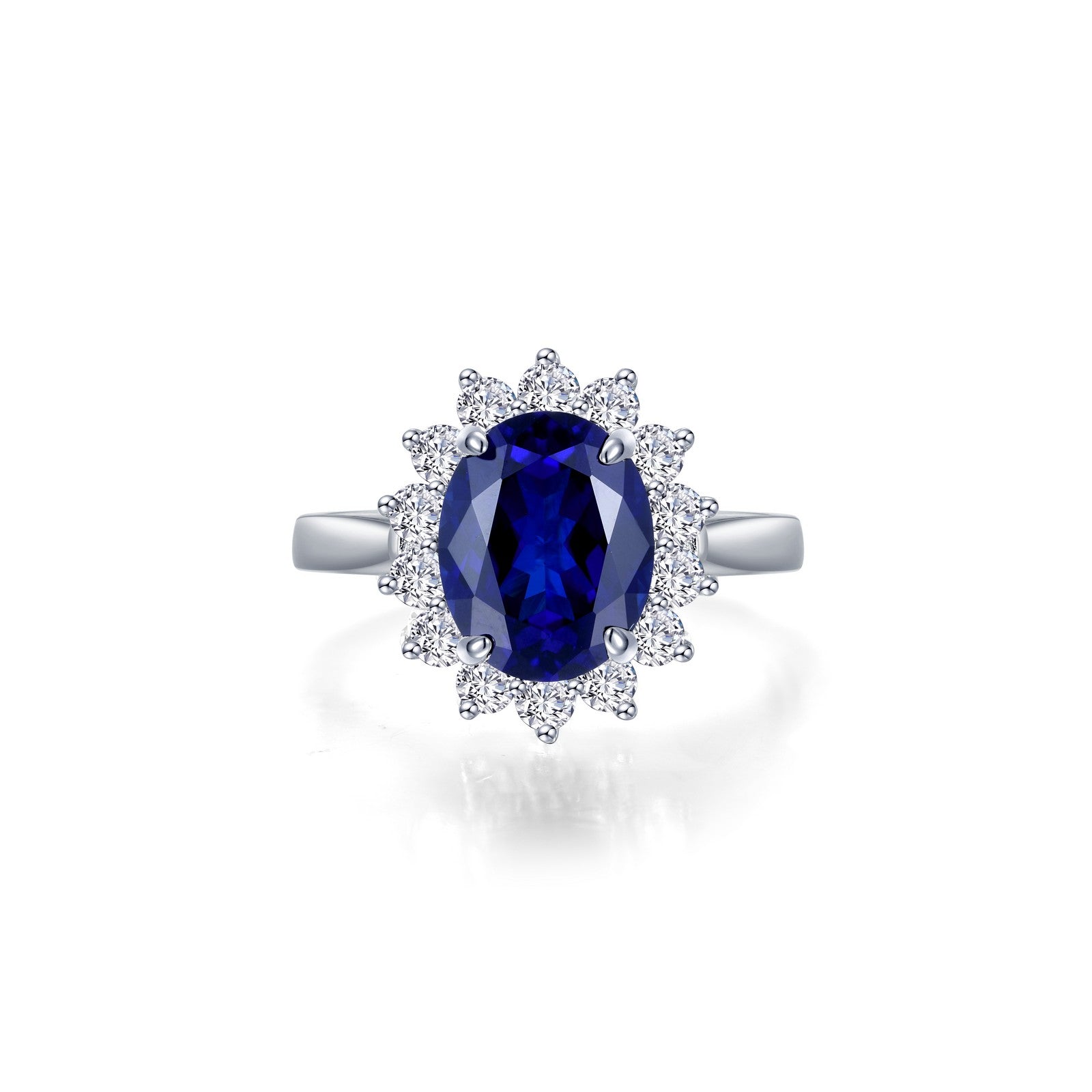 Lafonn Kaleidoscope Blue Sapphire Ring SYR022SP