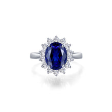 Lafonn Kaleidoscope Blue Sapphire Ring SYR022SP