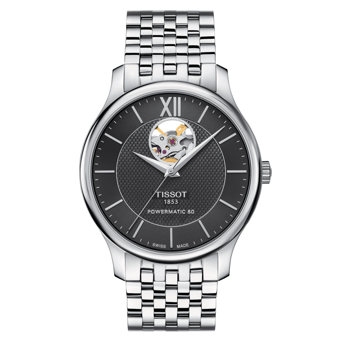 Tissot Tradition Powermatic 80 Open Heart T063.907.11.058.00