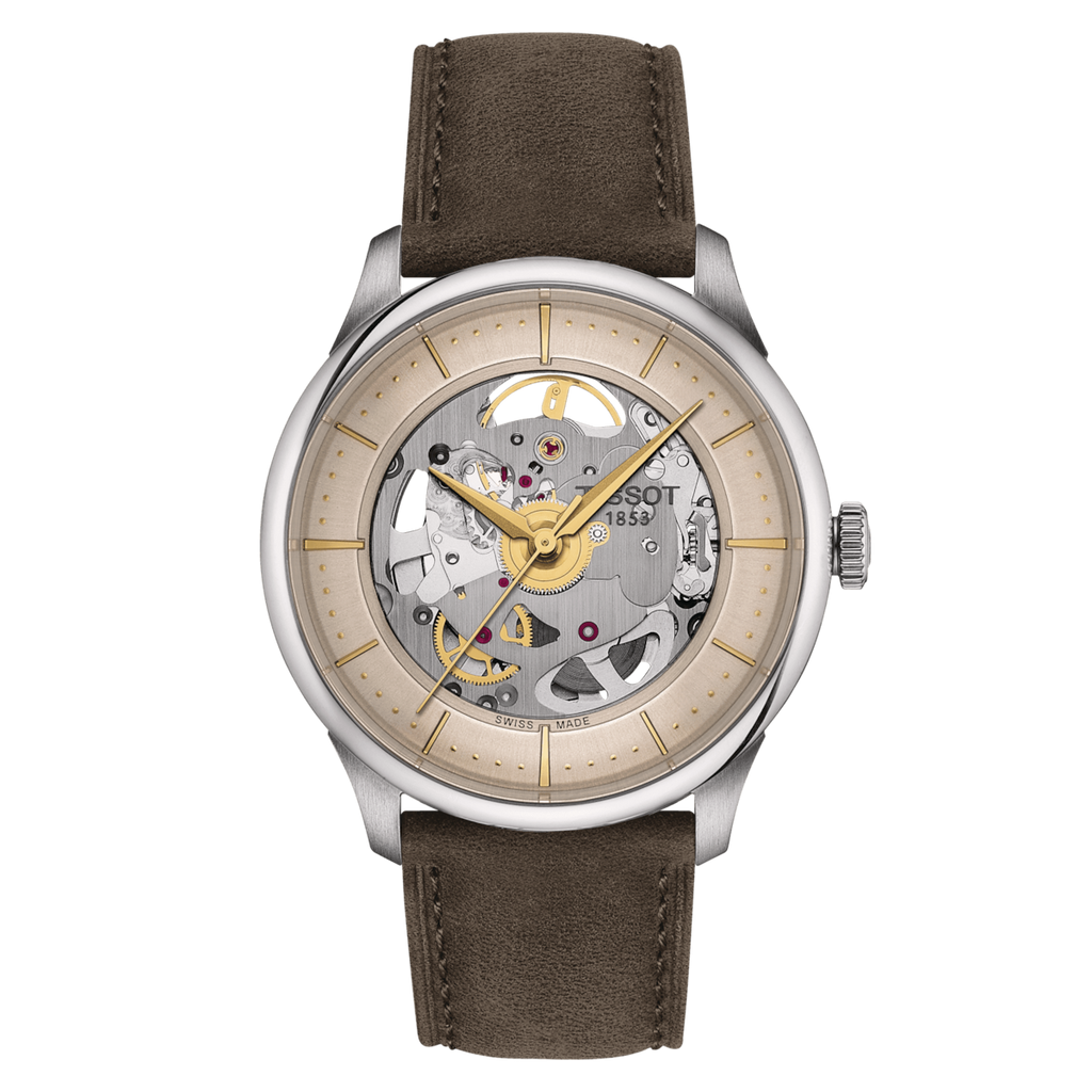 Tissot Chemin Des Tourelles Skeleton T139.836.16.261.00