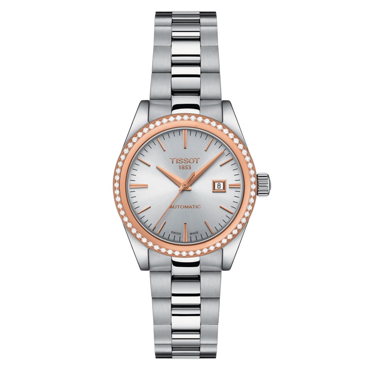 Tissot T-My Lady Automatic 18K Gold Bezel T930.007.41.031.00